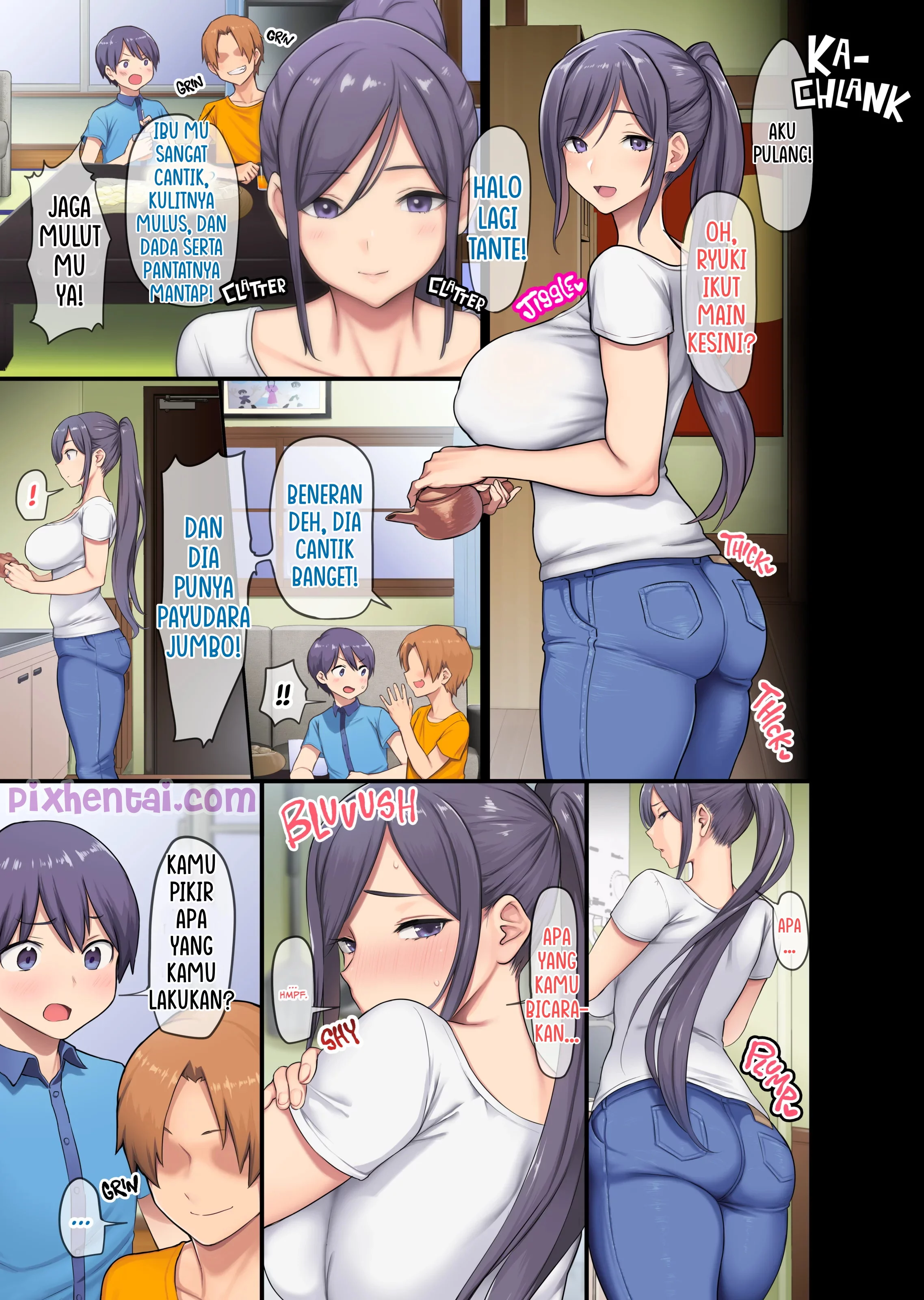 Komik hentai xxx manga sex bokep My Friends Mom is a Stacked Widow 6